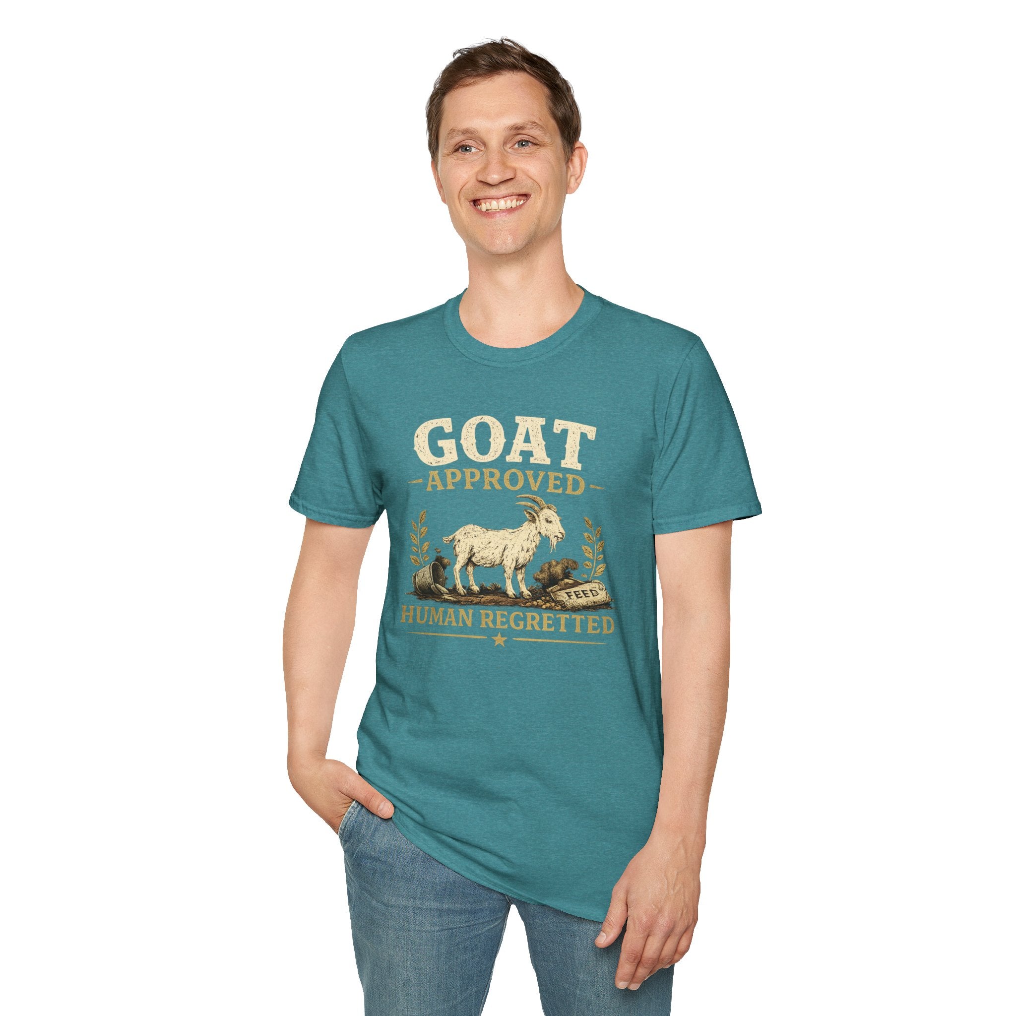"GOAT Approved" Vintage Goat Graphic Tee