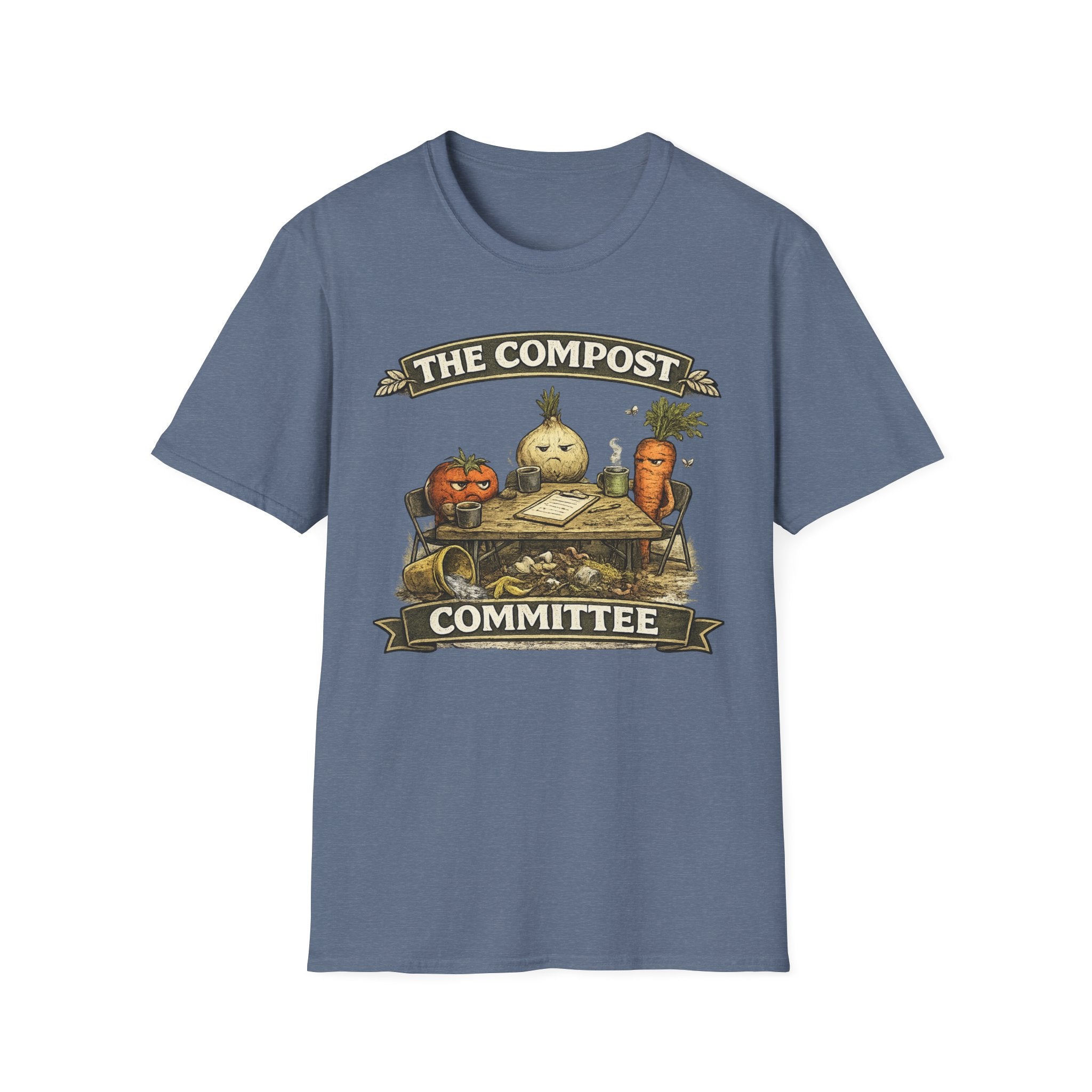 The Compost Committee T‑Shirt – Funny Gardening Veggie Compost Shirt