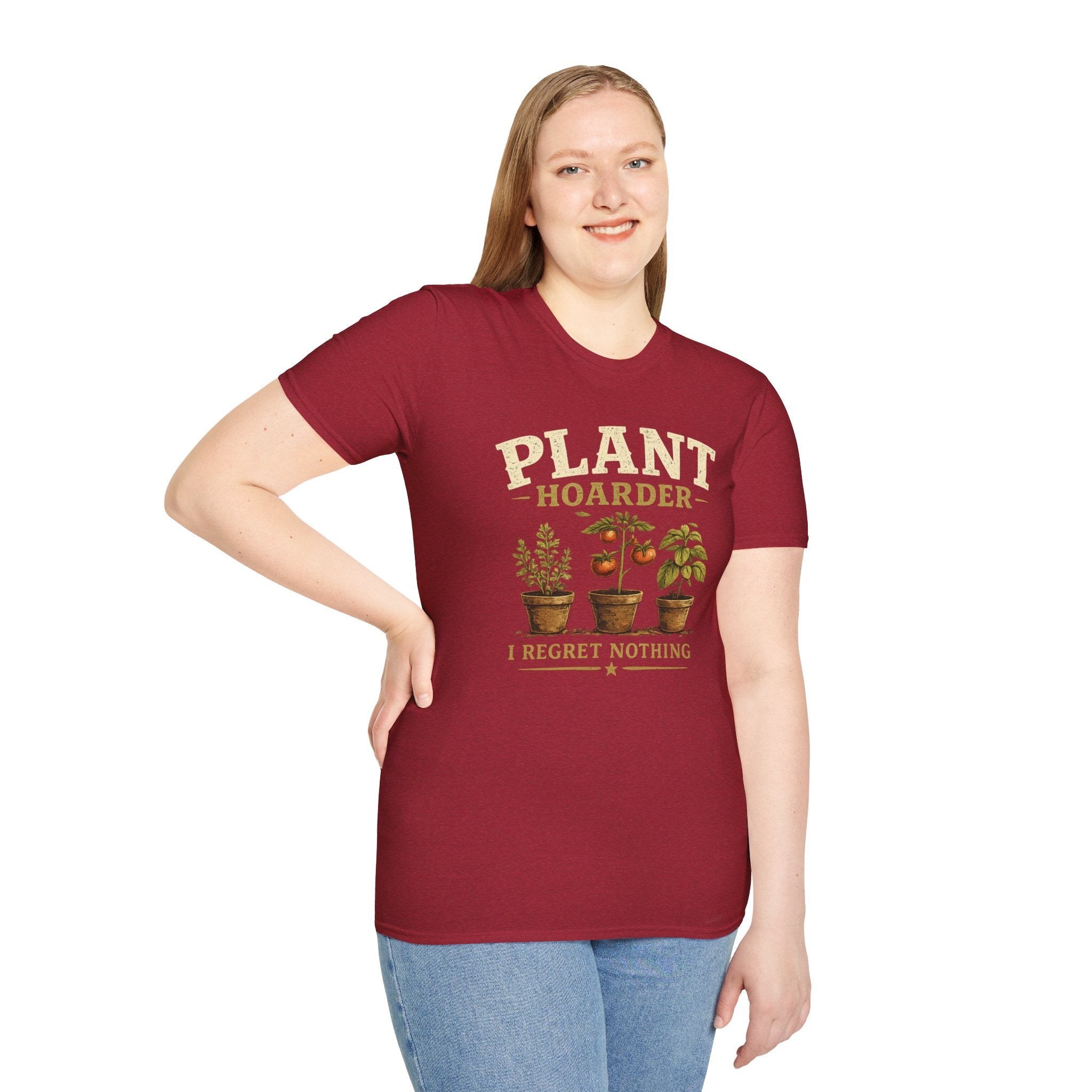 Plant Hoarder T-Shirt — I Regret Nothing Garden Lover Tee