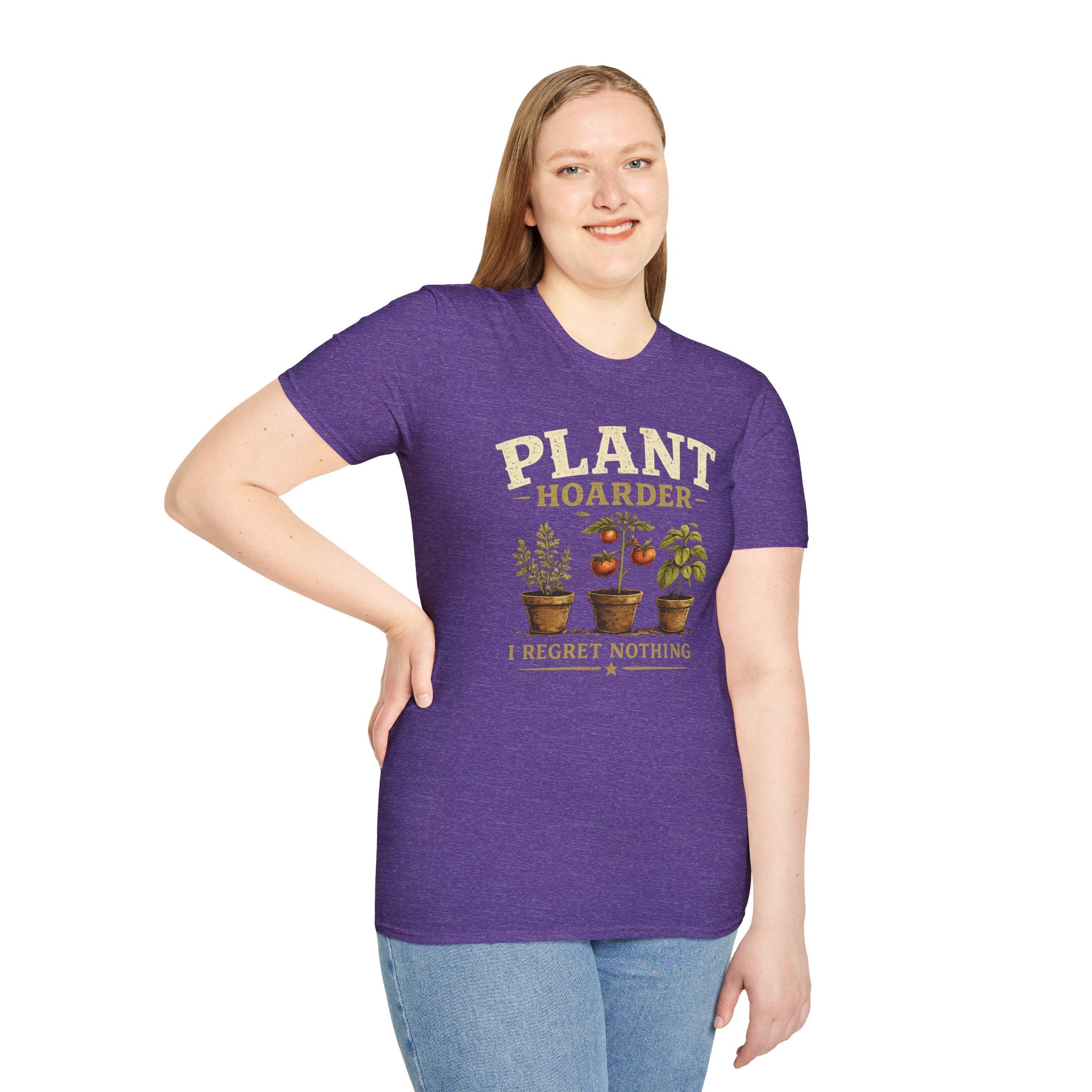 Plant Hoarder T-Shirt — I Regret Nothing Garden Lover Tee
