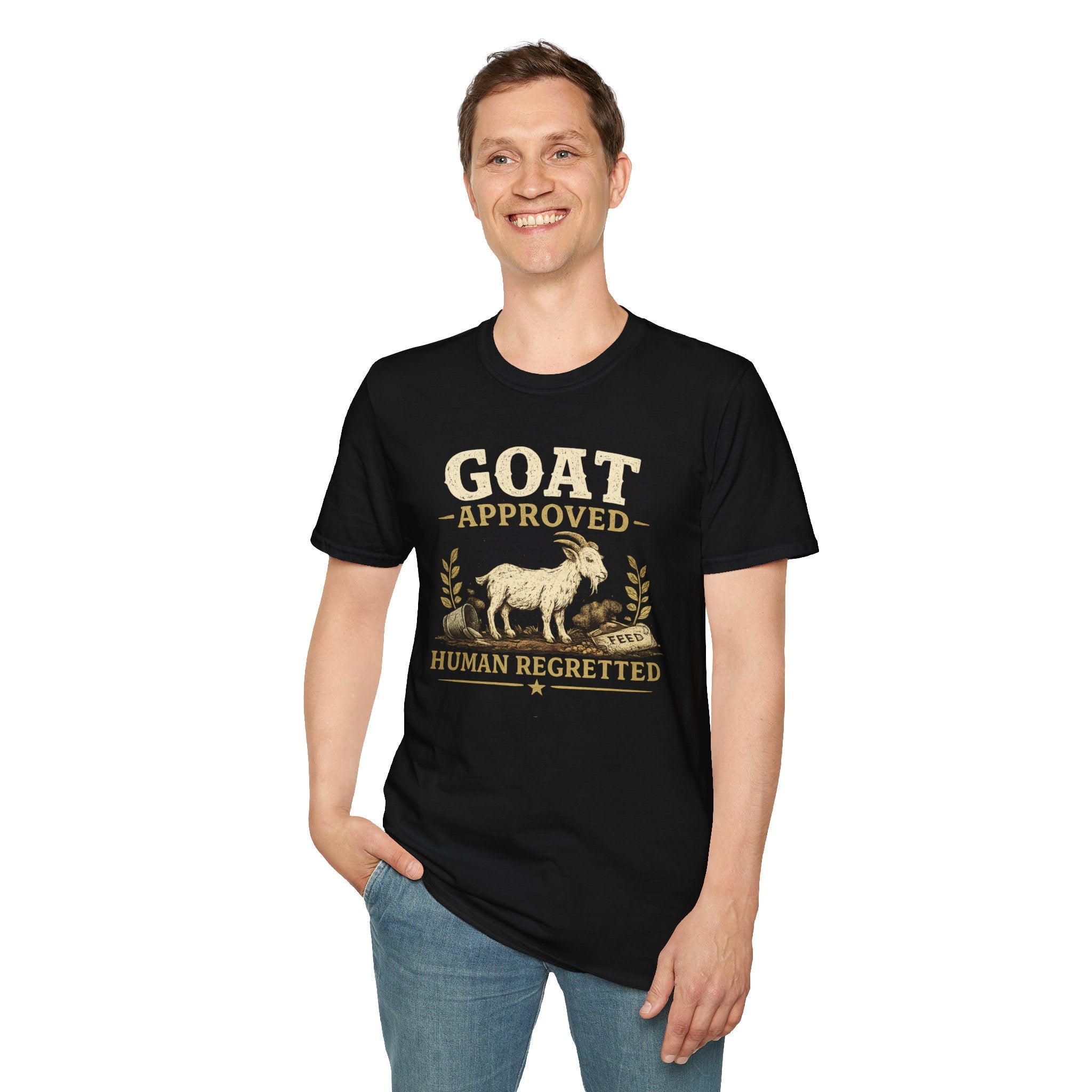 "GOAT Approved" Vintage Goat Graphic Tee