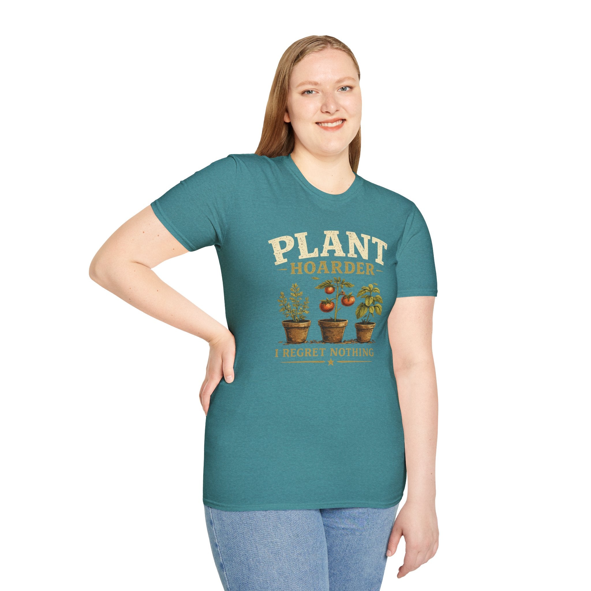 Plant Hoarder T-Shirt — I Regret Nothing Garden Lover Tee