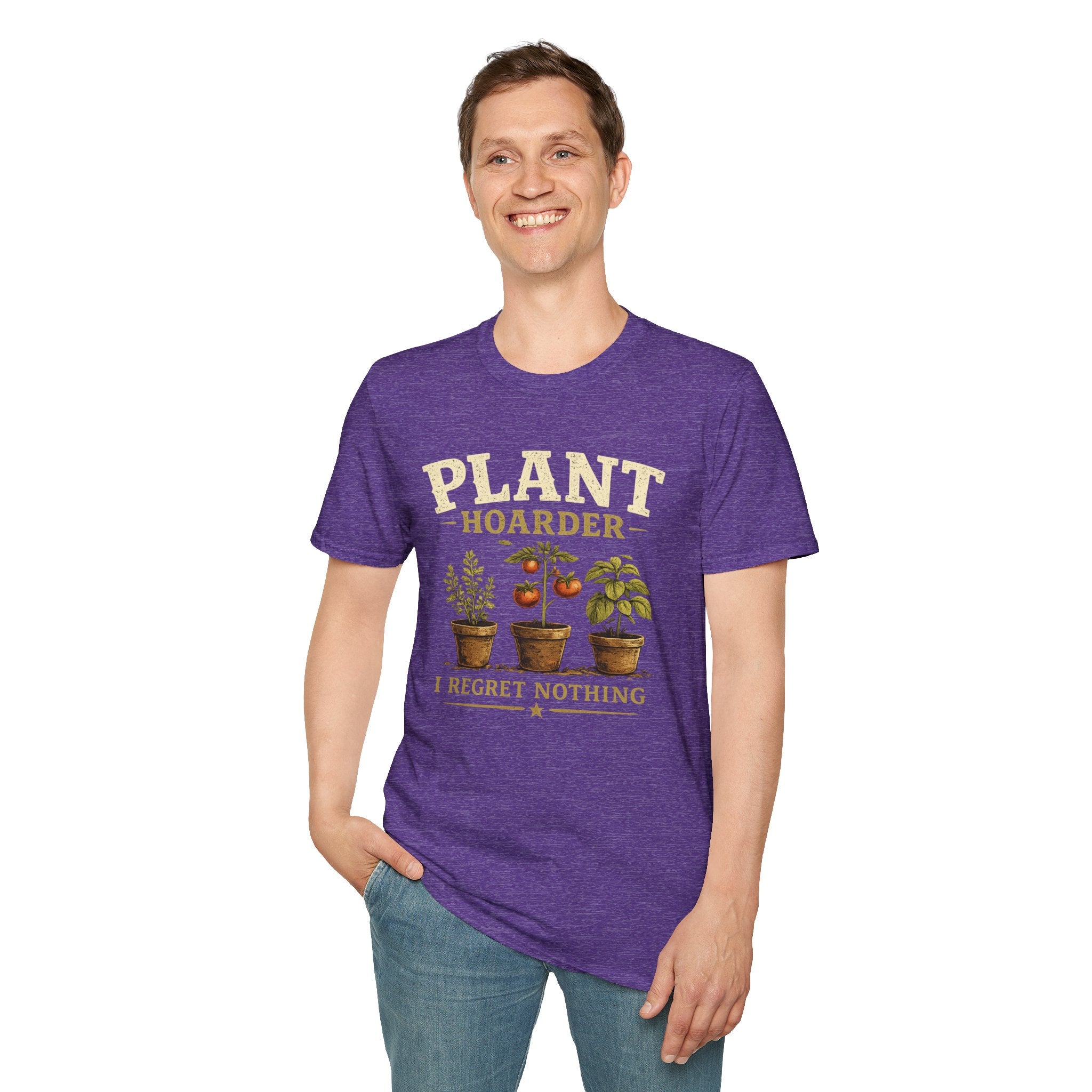 Plant Hoarder T-Shirt — I Regret Nothing Garden Lover Tee