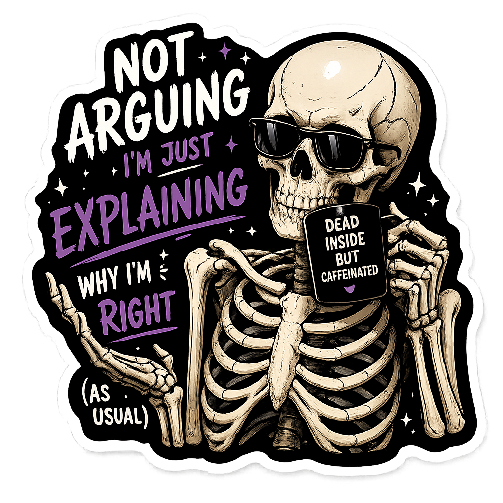 Not Arguing, I'm Just Explaining Why I'm Right (As Usual) White
