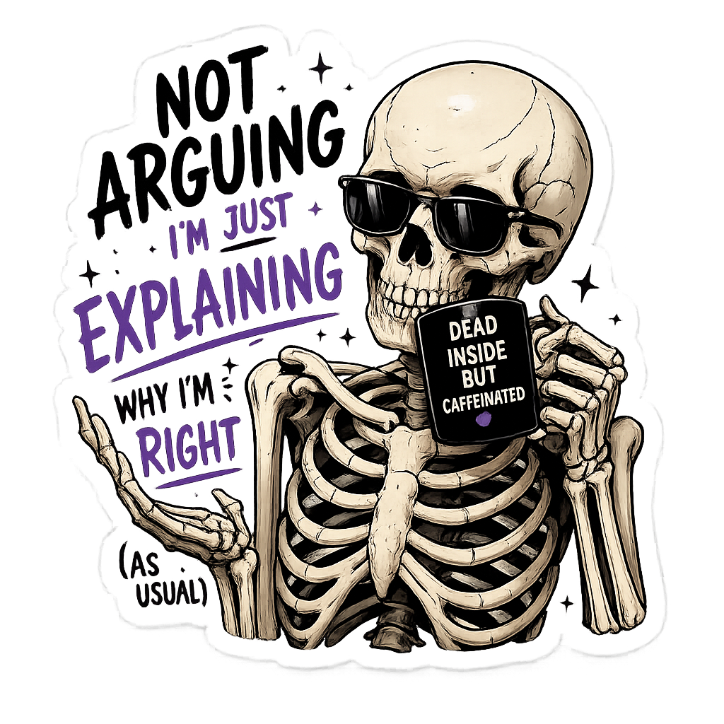 Not Arguing, I'm Just Explaining Why I'm Right (As Usual)