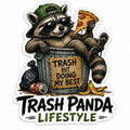 Trash Panda Lifestyle Sticker